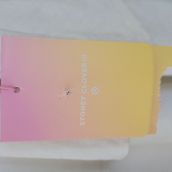 Stoney Clover x Target White Hi Rise Linen Cotton Tiered Mini Summer Skirt Large - Picture 12 of 13